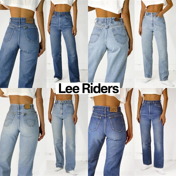 W27 Vintage Lee Riders Jeans, 1980s 1990s Made in USA - Etsy