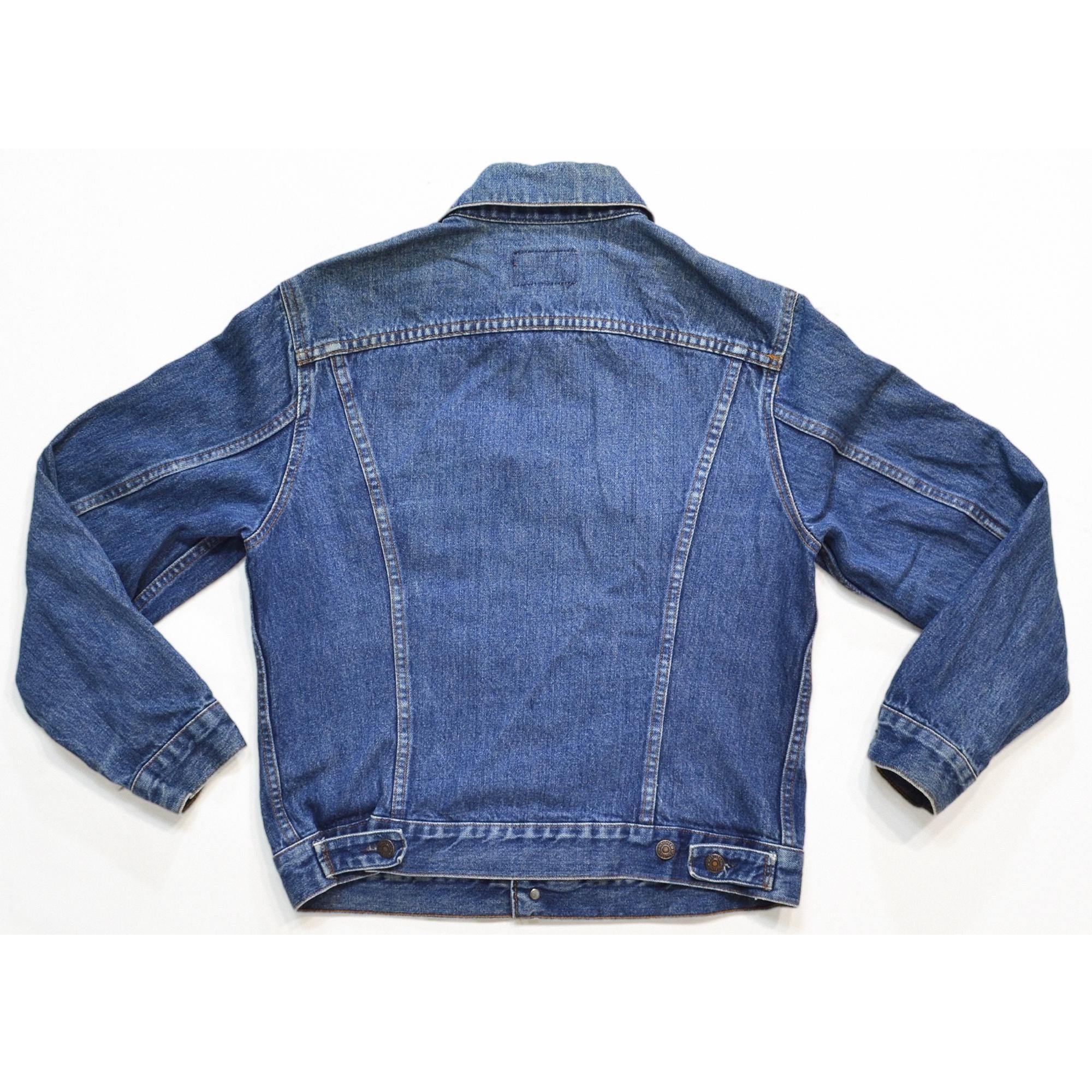 Vintage Levi's Denim Trucker Jacket Size Small | 1980s Made in USA