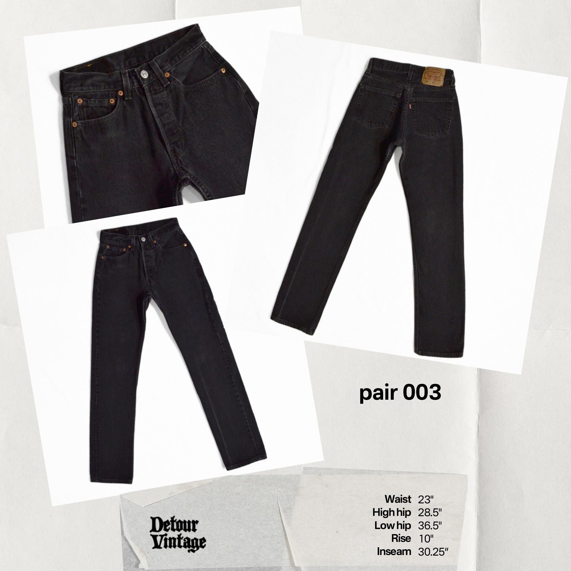 Vintage Levi's 501 Jeans 22 23 24 25 26 Waist | Straight Leg