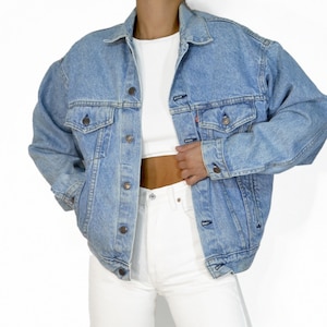 Vintage Levi&#39;s Denim Trucker Jacket Size Small | 1980s Made in USA