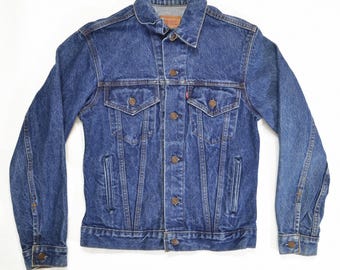 Vintage 1970s Wrangler Denim Biker Jacket, Soft and Faded Vintage 1970s Wrangler Denim Biker Jacket, Soft and Faded