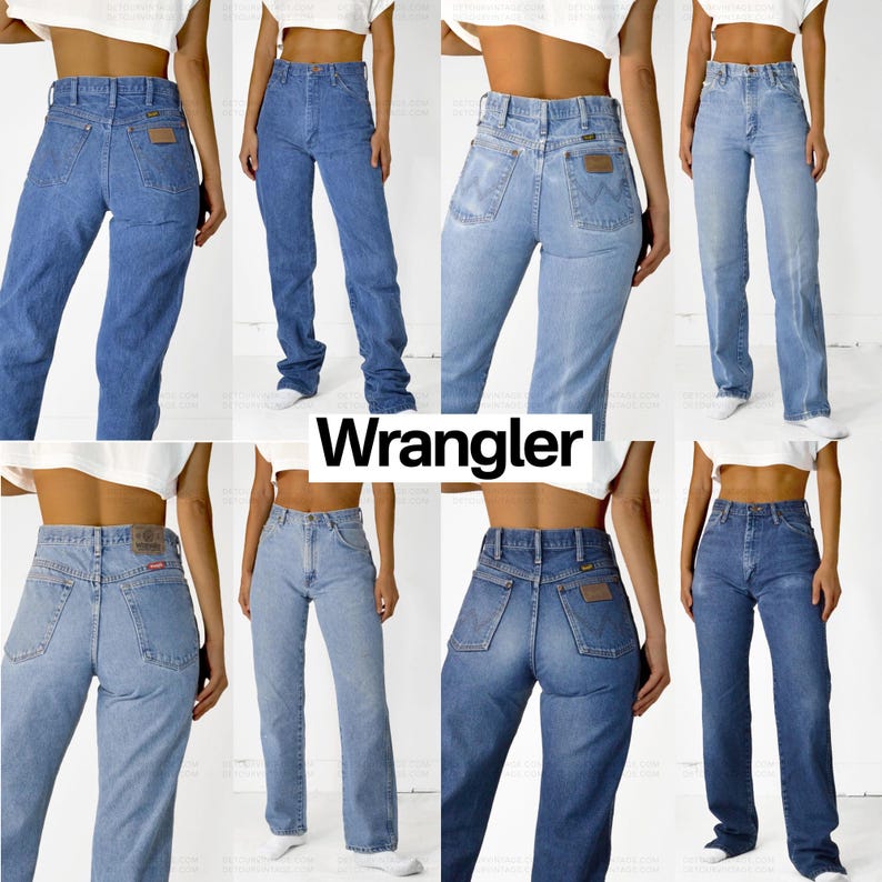 Vintage Wrangler Jeans W31 (W36 Tag), 1980s 1990s Made in USA image 2