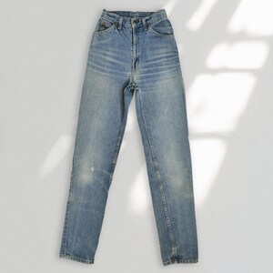 XS/Size 24 Vintage Levi's Jeans 1970s Made in USA image 3
