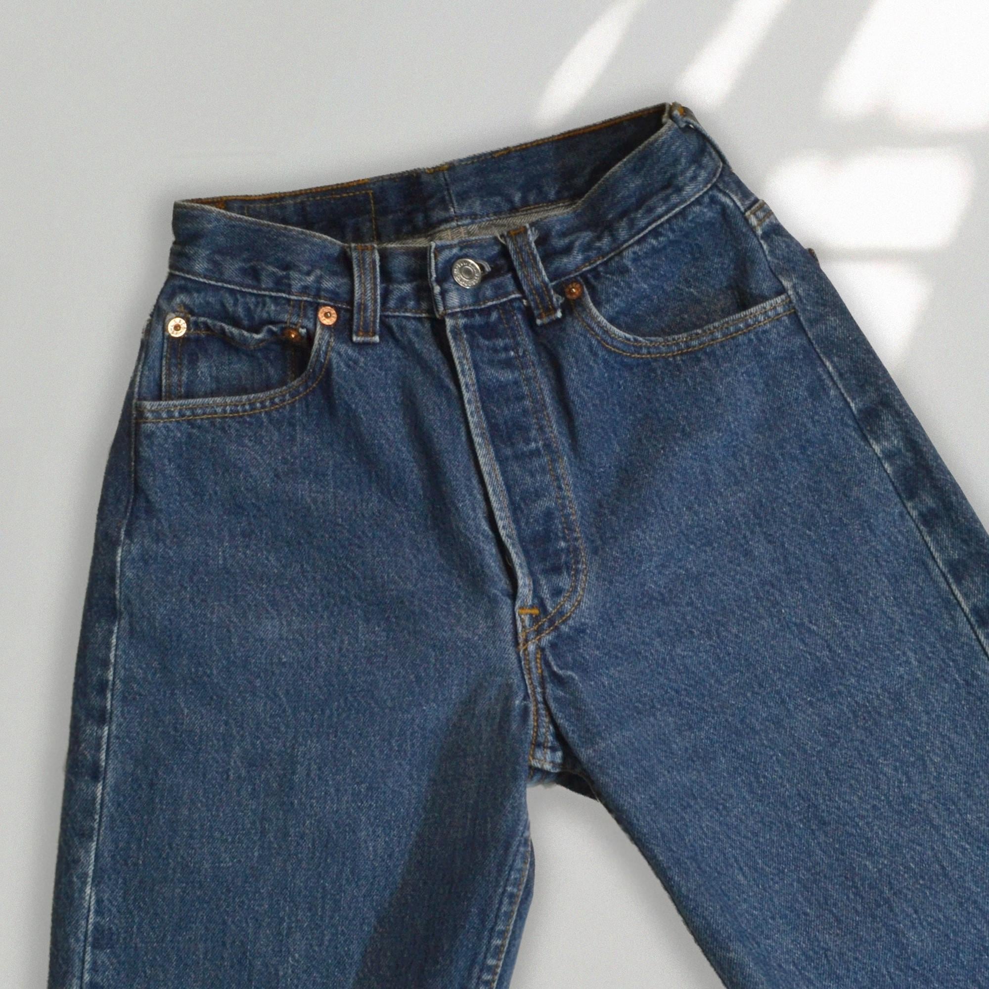 XXS Size 22 Vintage Levi's 501 Jeans, 1990s Made in USA - Etsy