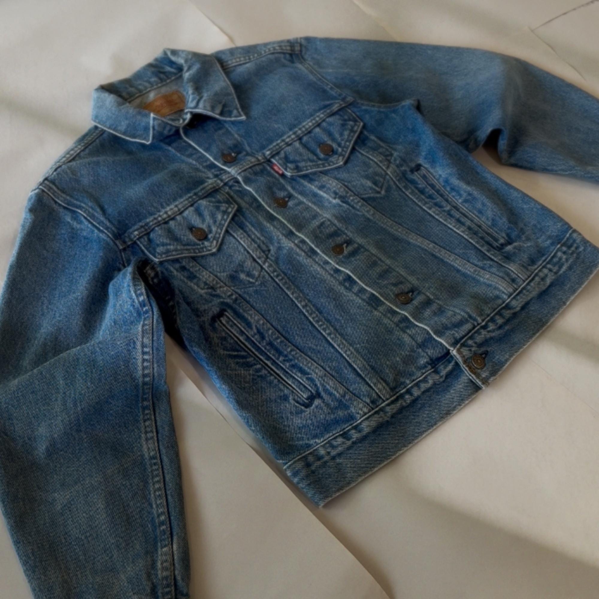 Size XS/S Vintage Levi's Denim Jacket, 1980s Made in USA - Etsy