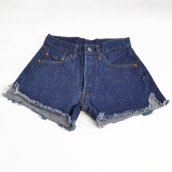 Vintage Levi's 501 Selvedge Redline Shorts, 25" - image 1