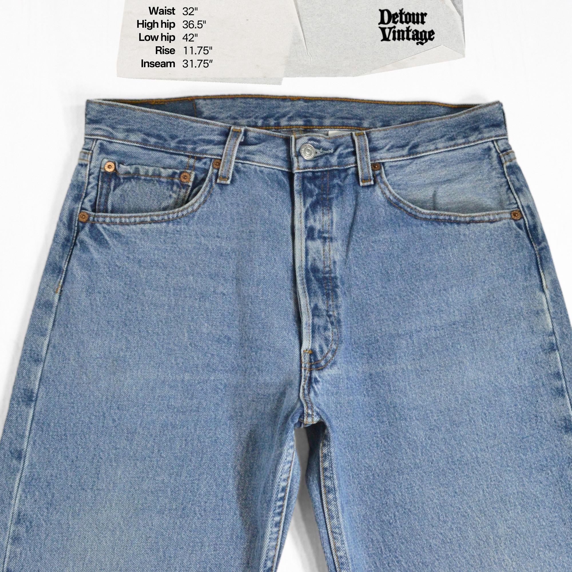 Vintage Levi's 501 Jeans — 32” Waist (W33 Tag) - Etsy