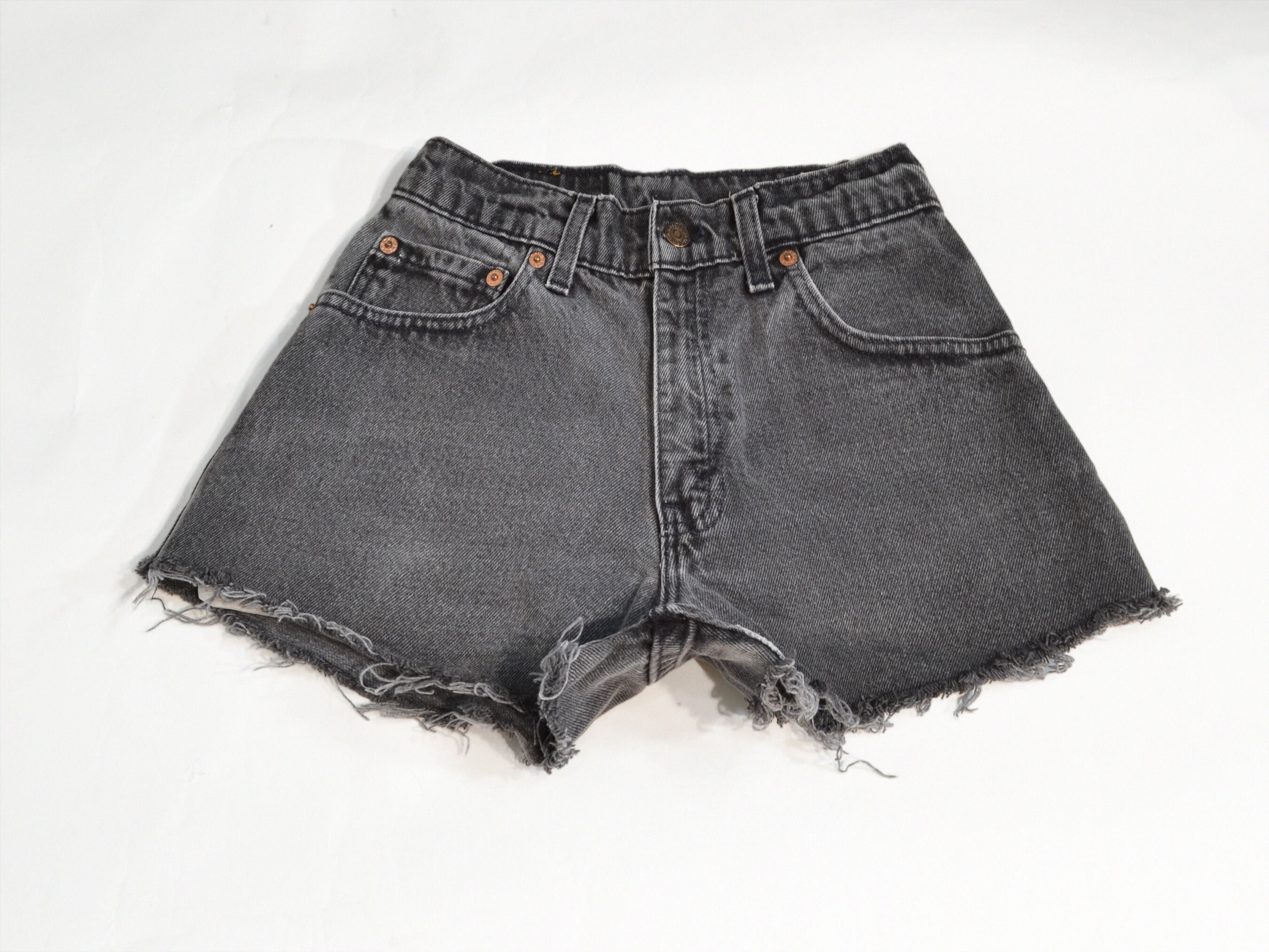 Black Levi Shorts - Etsy