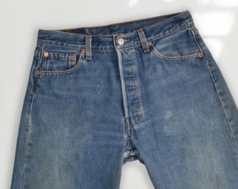 Levi’s 501 Jeans Size 27, Vintage 1990s Made in USA, W30 Tag