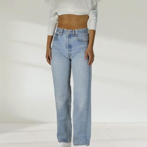 Vintage Levi's 501 Jeans 29” Waist (W31 Tag), 1990s USA Made - Etsy