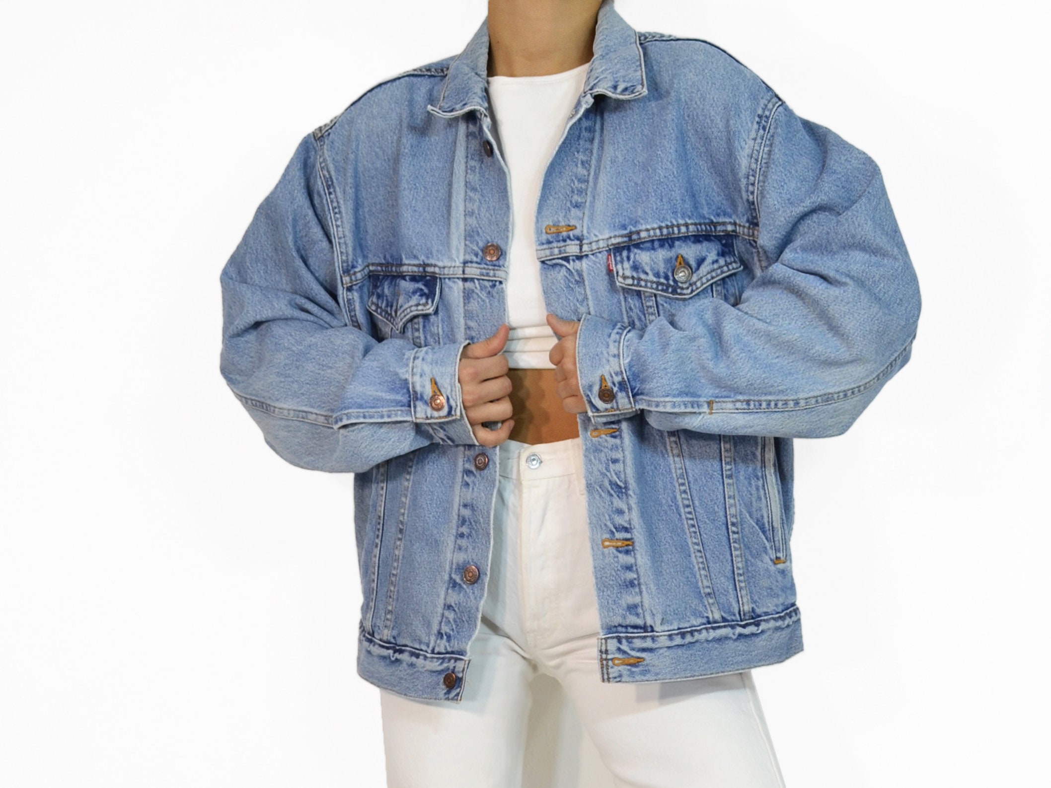 Vintage Levi's Denim Jacket M - Etsy
