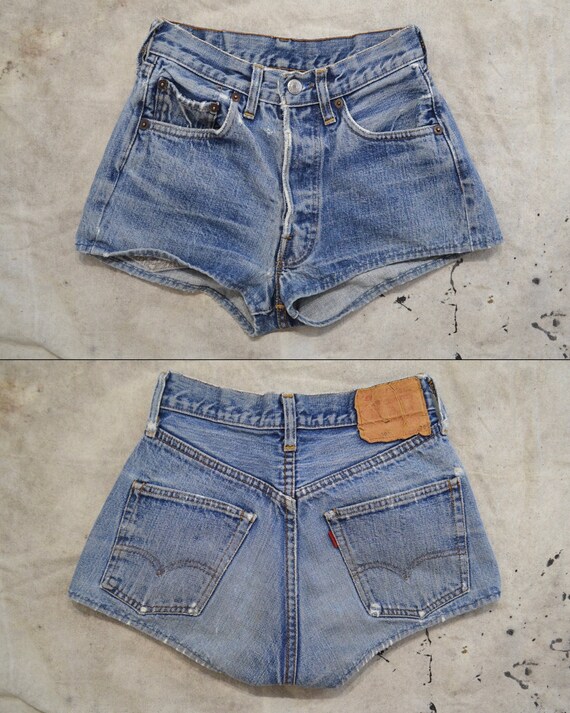 Vintage Levi's 501 Redline Shorts 24 - Etsy