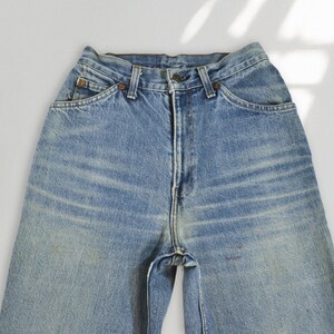 XS/Size 24 Vintage Levi's Jeans 1970s Made in USA image 1