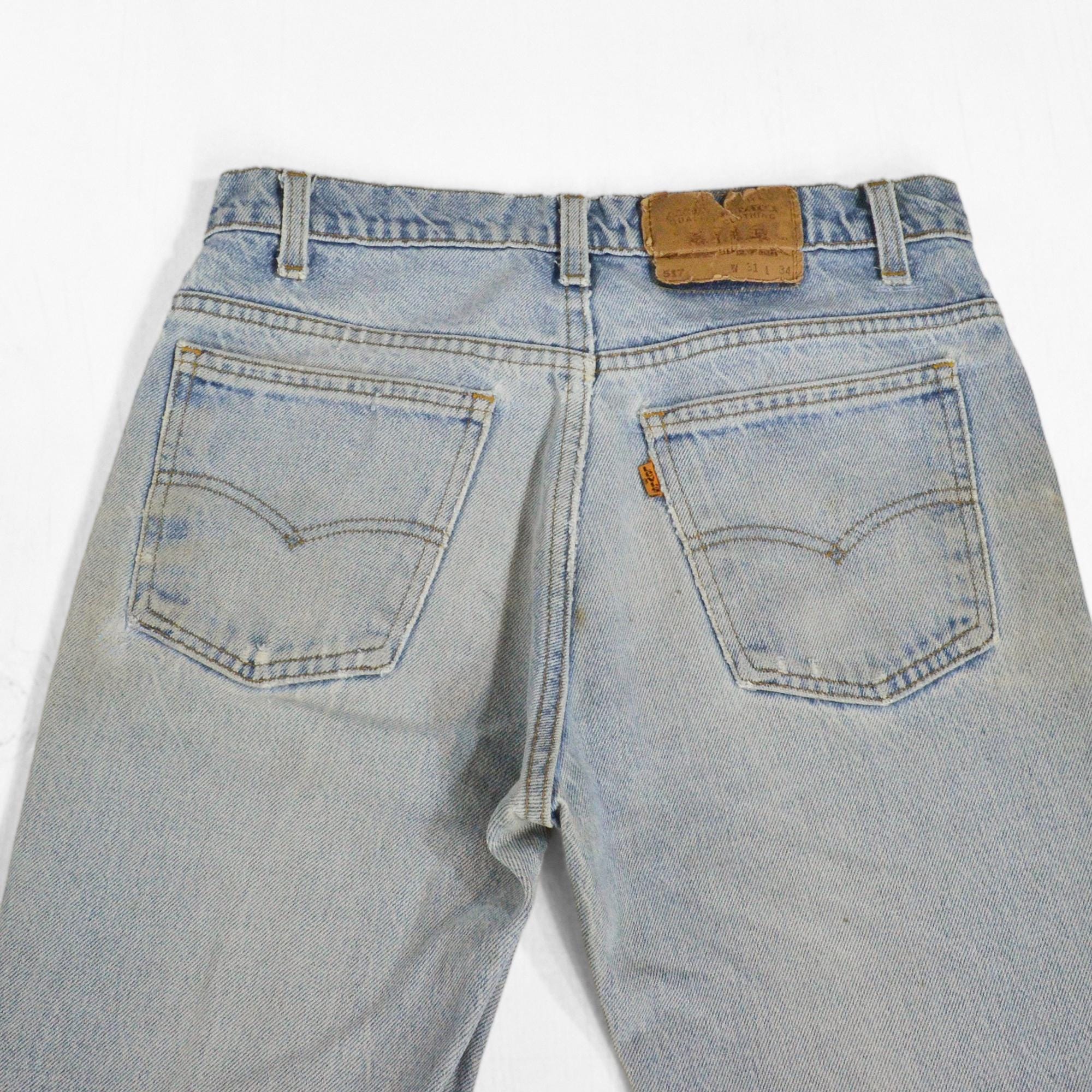 Size 27 Vintage Levi's 517 Jeans, 1980s Made in USA - Etsy Size 27 Vintage Levi's 517 Jeans, 1980s Made in USA - Etsy