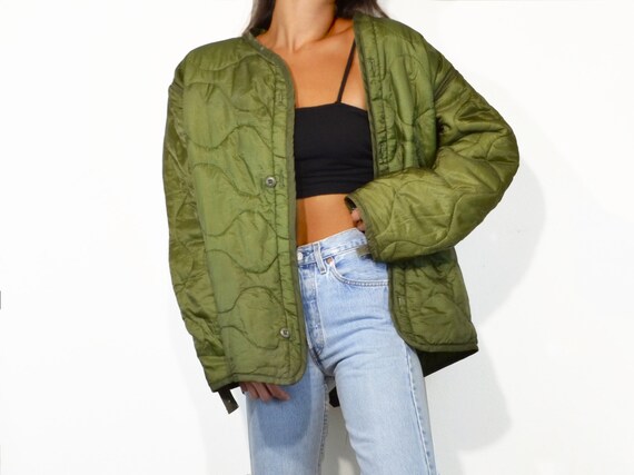 Vintage Quilted Liner Jacket