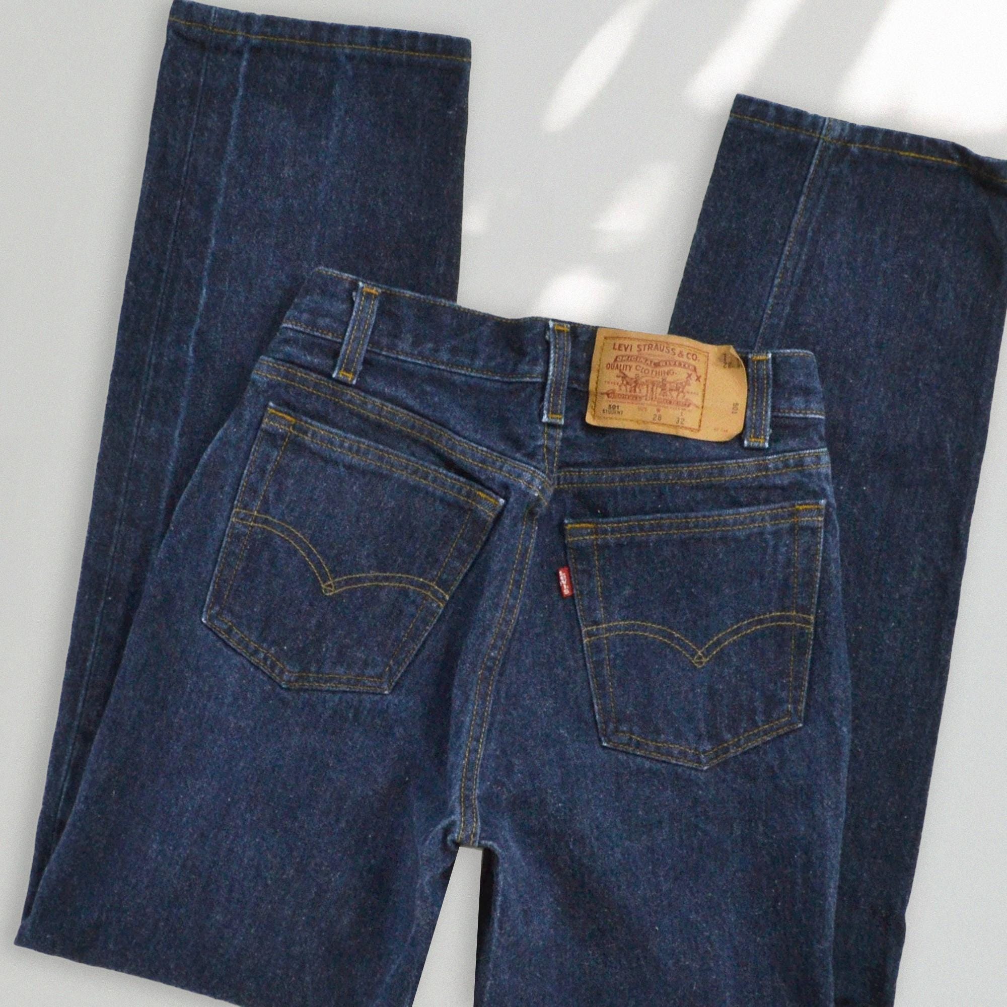 Size 24 Vintage Levi's 501 Jeans, 1990s Made in USA - Etsy