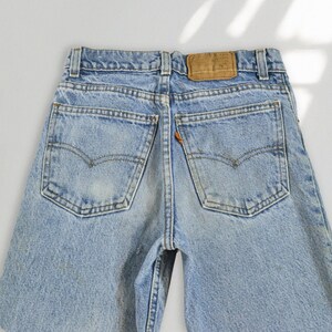 XXS/Maat 22 Vintage Levi's 705 jeans, jaren 80, gemaakt in de VS