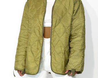 ジャケット・アウター is-ness  COJ QUILTED LINER JACKET 48 Vintage Quilted Liner Jacket, S/M - Etsy