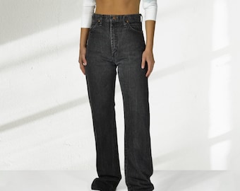 Rozmiar 27/28 Jeansy Wrangler Vintage, lata 80. Wyprodukowano w USA
