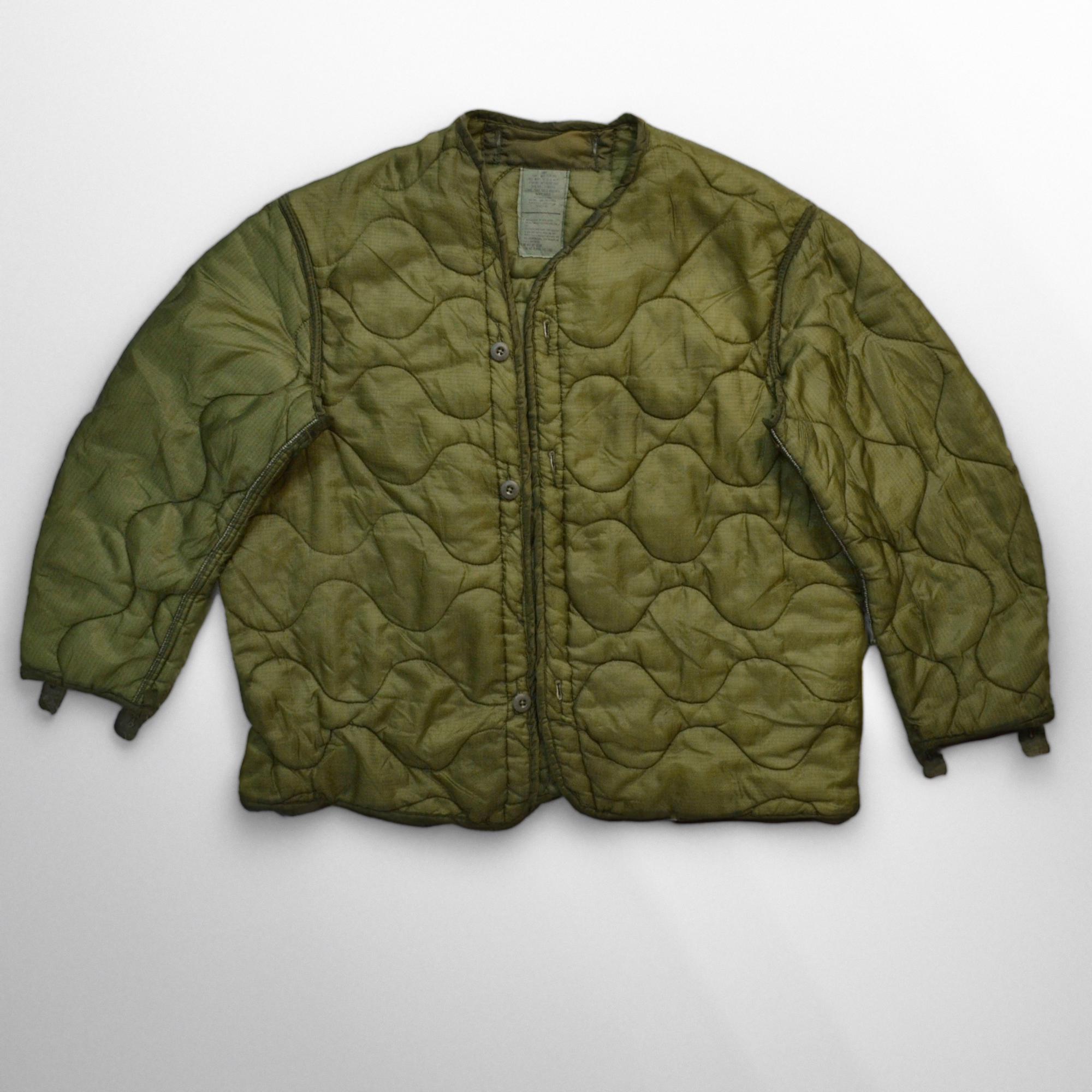 Vintage Quilted Liner Jacket - Etsy