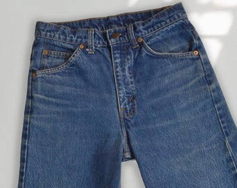 Size 24/25 Vintage Levi's 505 Denim Jeans, 1980s Made in USA W30 Tag