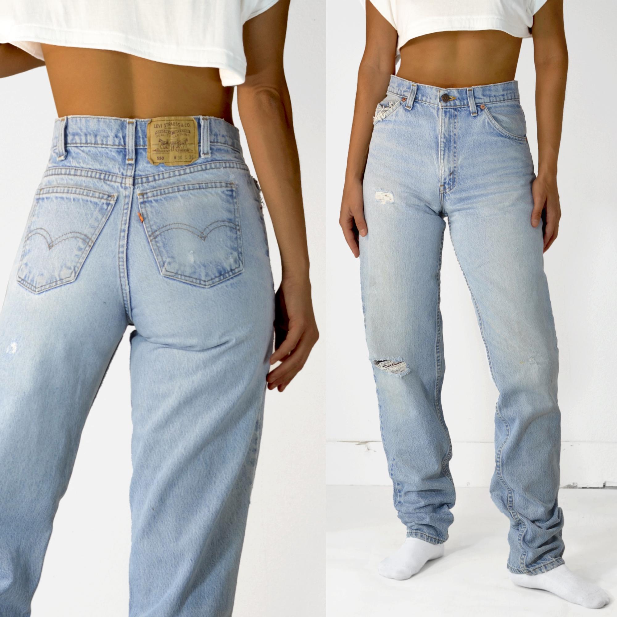 ボトムス Levi's denim 550 vintage 2T 31x29.5 Vintage Levi's 550 Classic Relaxed Denim JN 717