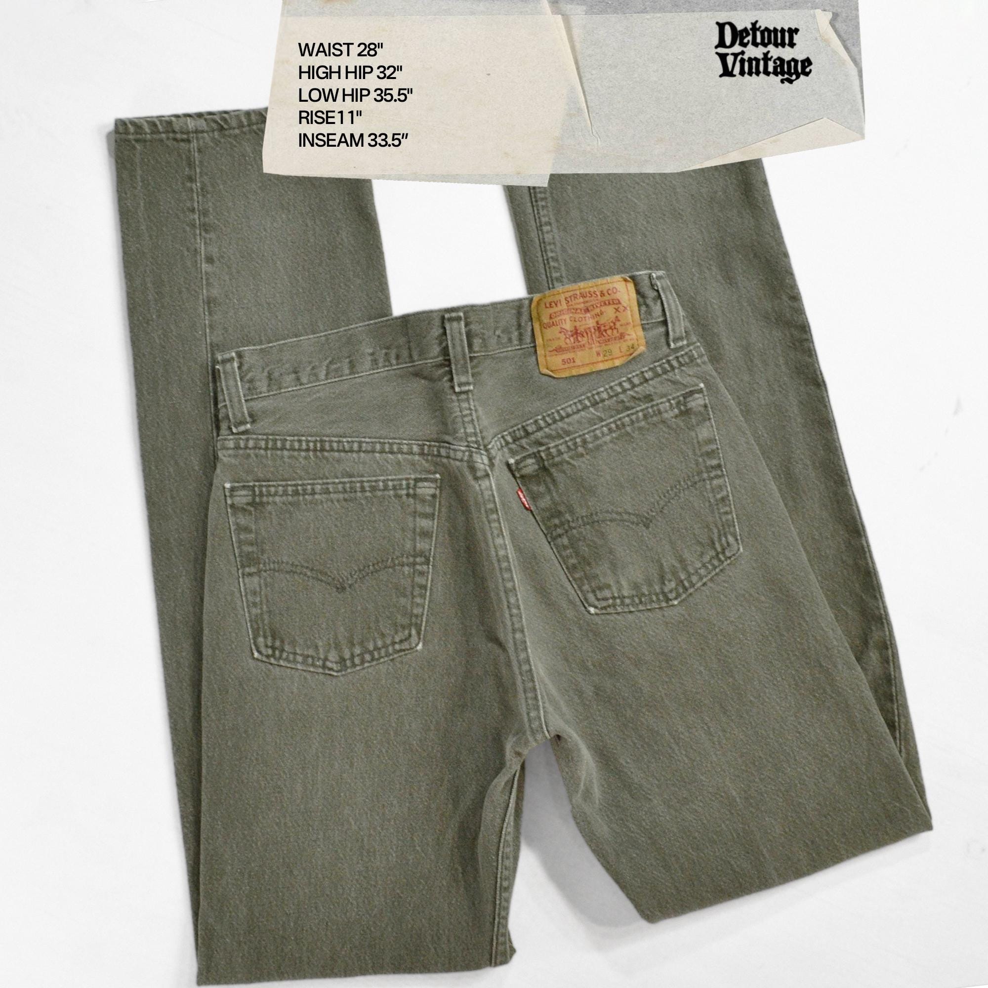 Levis 501 W30 L34 - Etsy