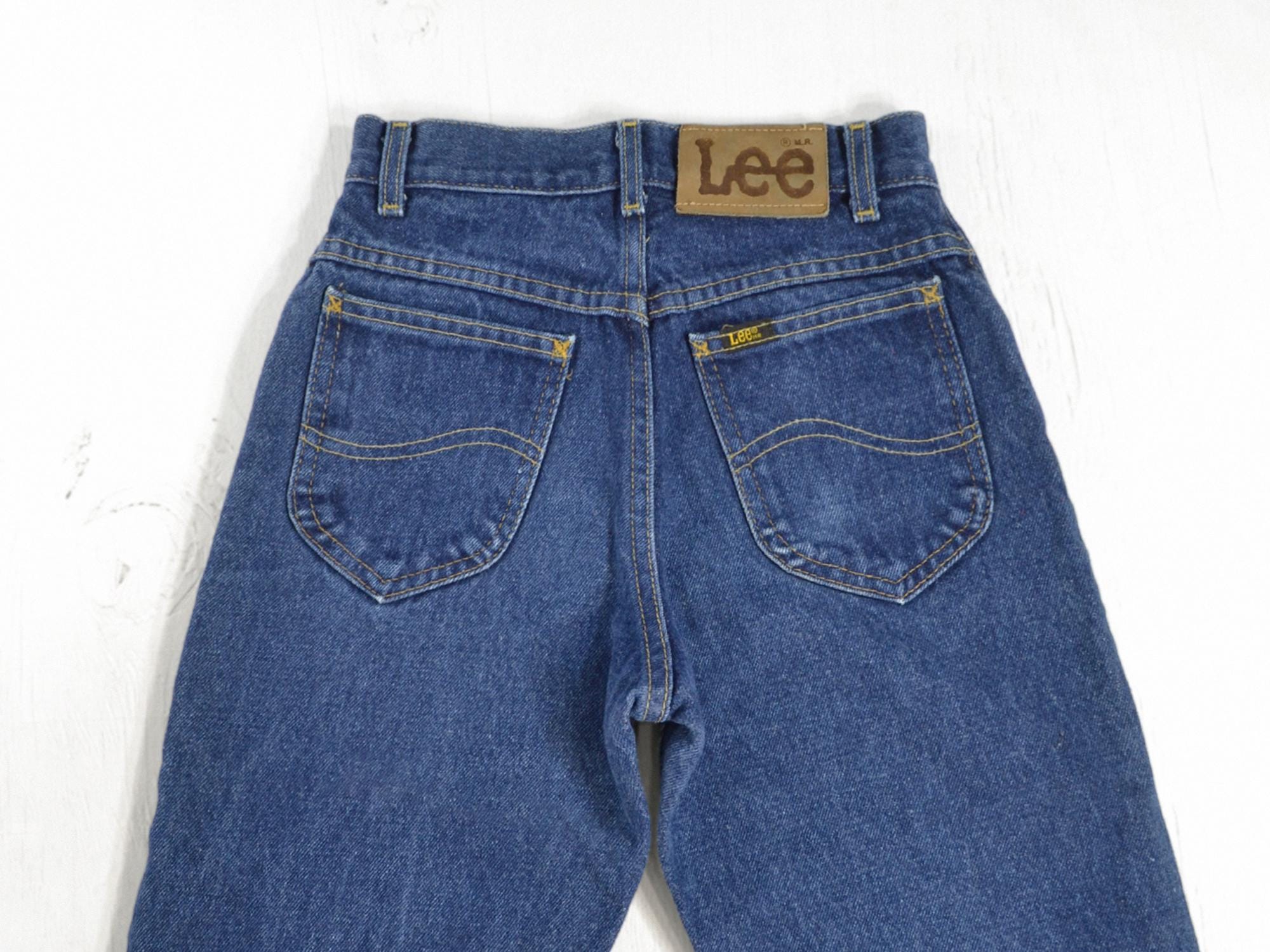Vintage Lee Riders Jeans, 24” Waist (tag W26) - Etsy
