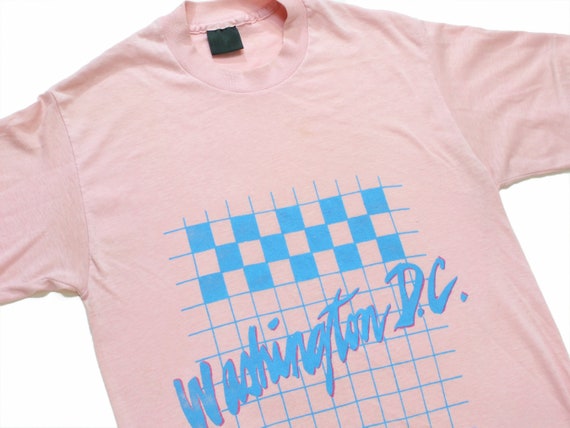 80s Washington DC Vintage Tee - image 1