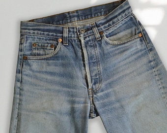XS Size 23/24 Vintage Levi's 501 Jeans, 1980s Made in USA