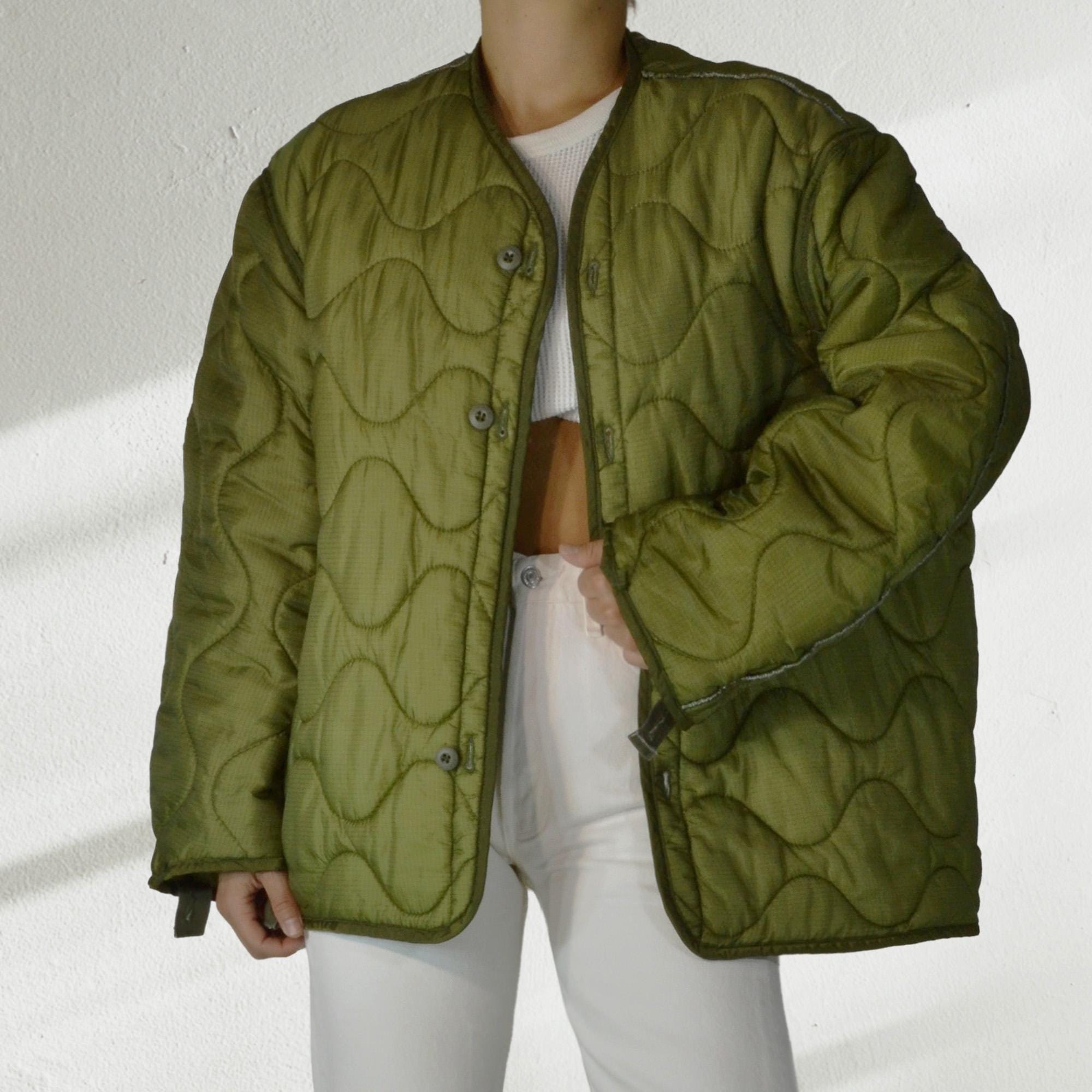 Vintage Quilted Liner Jacket - Etsy Israel