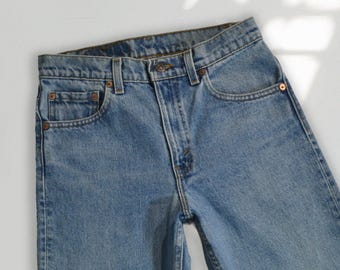 Size 23/24 Vintage Levi's 505 Denim Jeans, 1990s Made in USA, W28 Tag