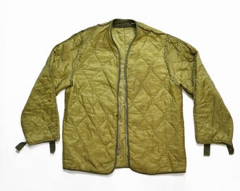 ジャケット・アウター vintage military liner jacket olive Vintage Military Liner, Olive - Nouvelle Nouvelle