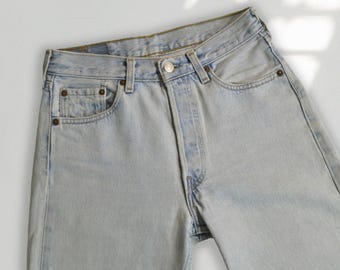 Levi’s 501 Jeans Size 24/25, Vintage 1990s Made in USA, W28 Tag