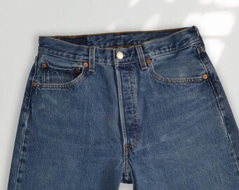 Levi’s 501 Jeans Size 27/28, Vintage 1990s Made in USA, W32 Tag