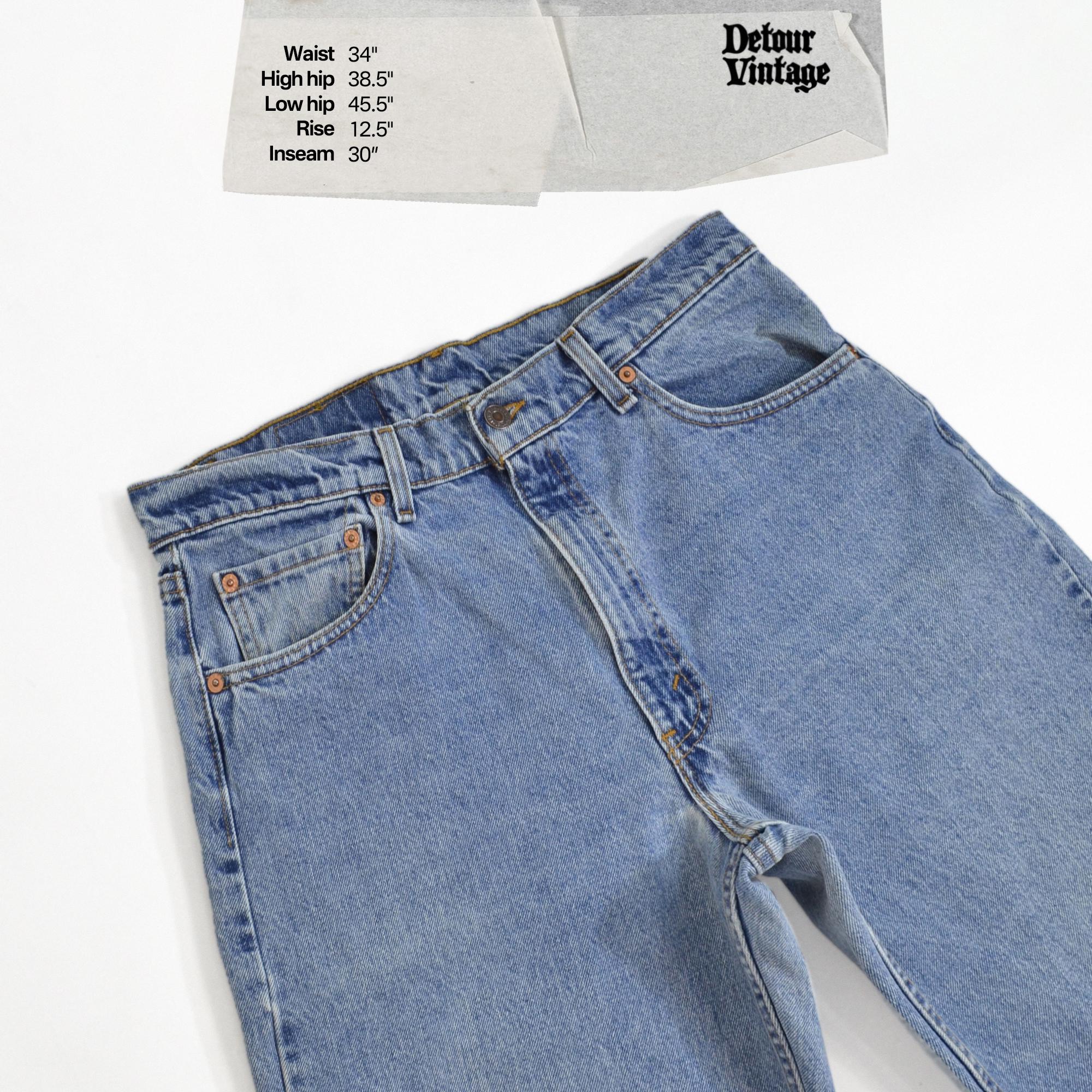 S*U様 W34 L30 90s Levis DEADSTOCK 550-415 Vintage Levi Jeans, size 34, W34 L30, vintage jeans, denim