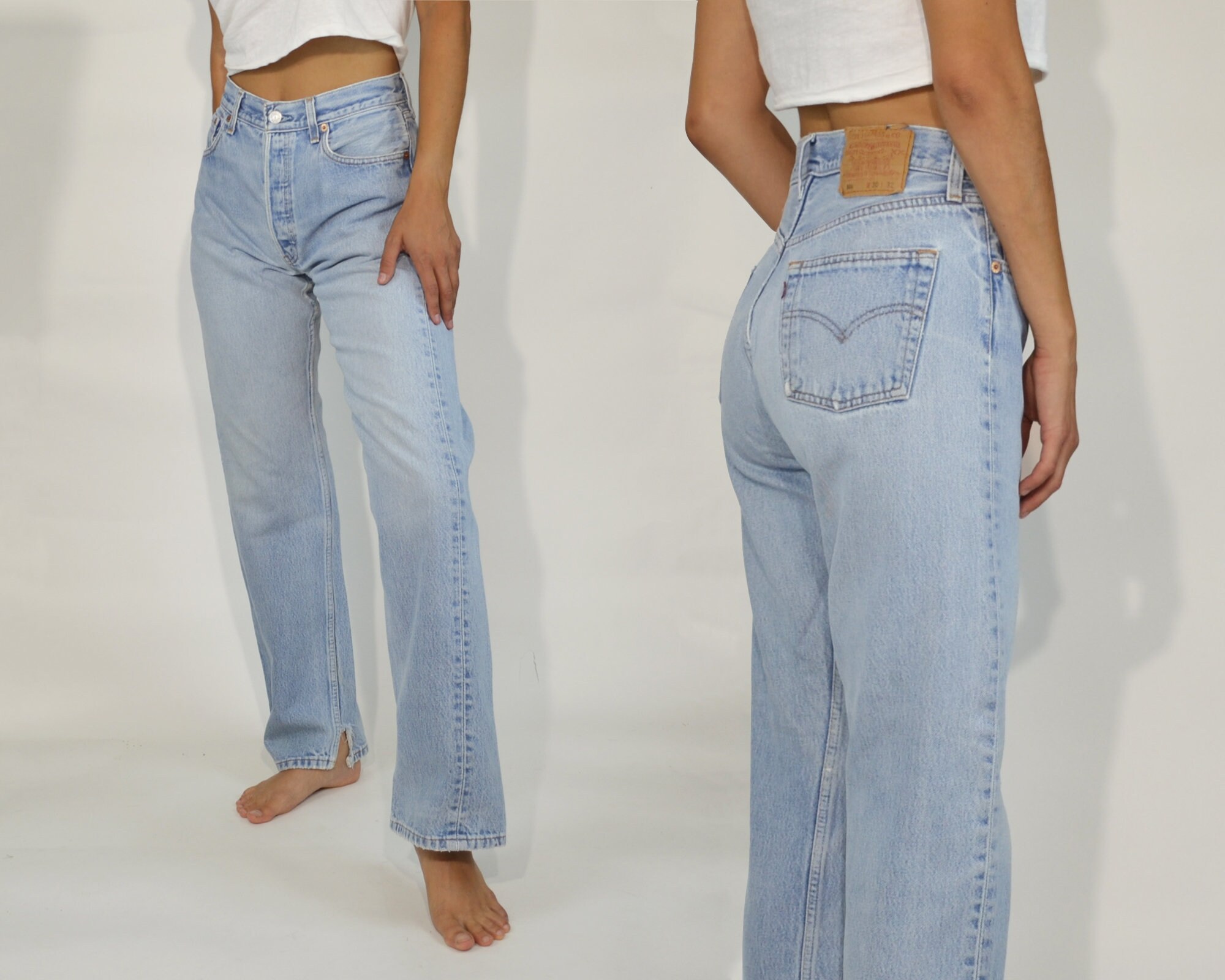 vintage levis 501 jeans high waisted
