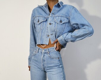 Cropped Levis Jacket - Etsy