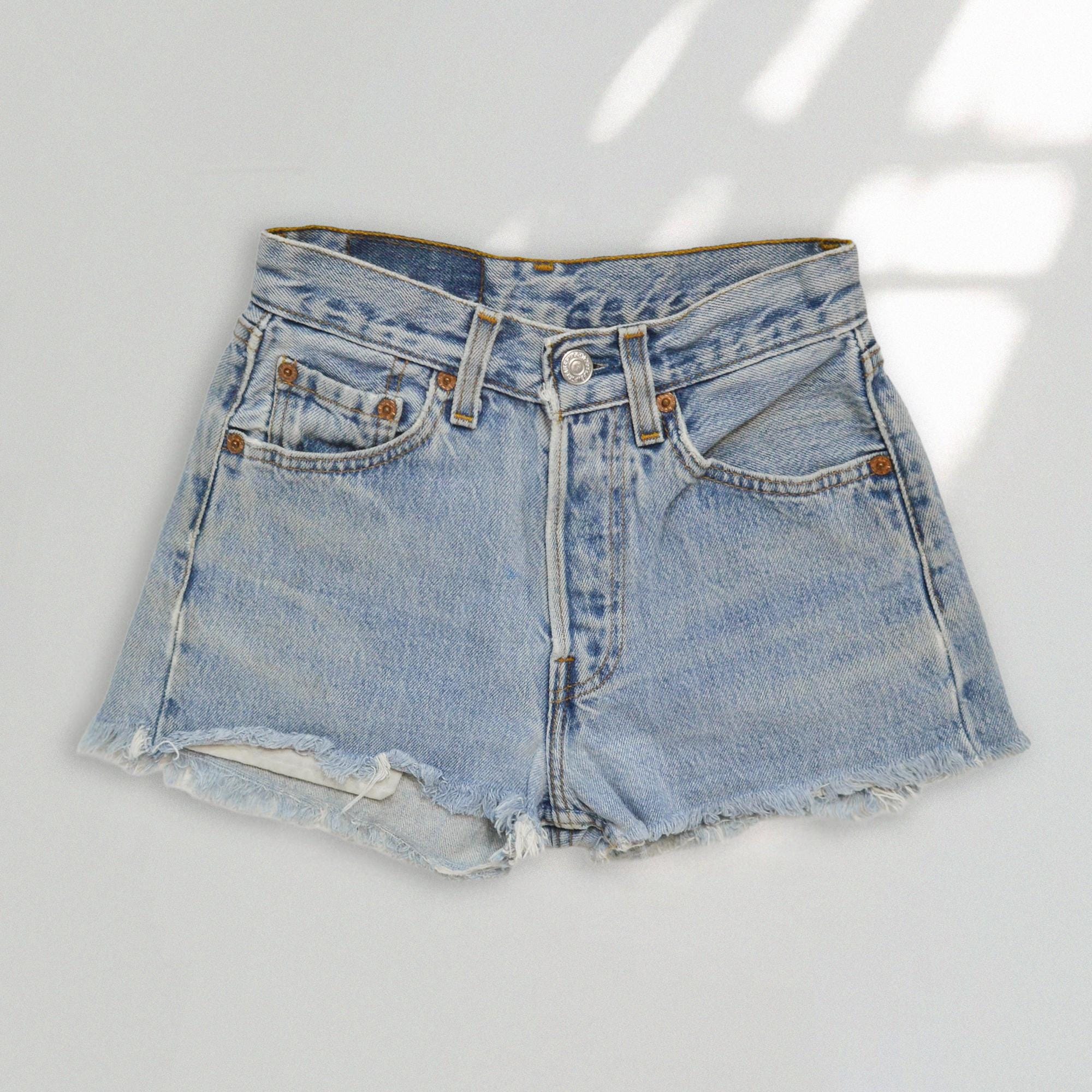 Xxs/size 22 Vintage Levi's 501 Jean Shorts, 1990s Made in USA - Etsy