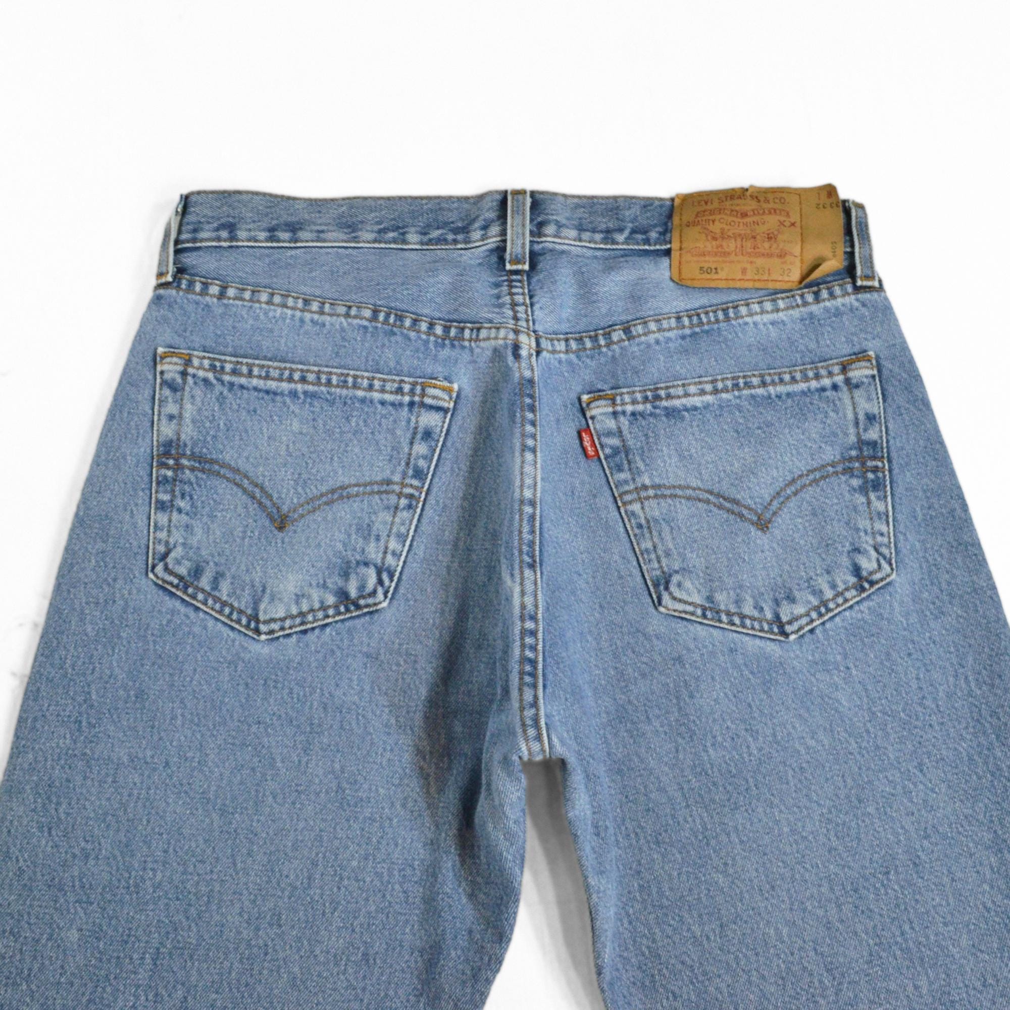 リーバイス５０１W３３✖︎L３２　　＃古着＃ウエスタン＃フロンティア＃GOLD Vintage Levi's 501 Jeans — 32” Waist (W33 Tag) - Etsy
