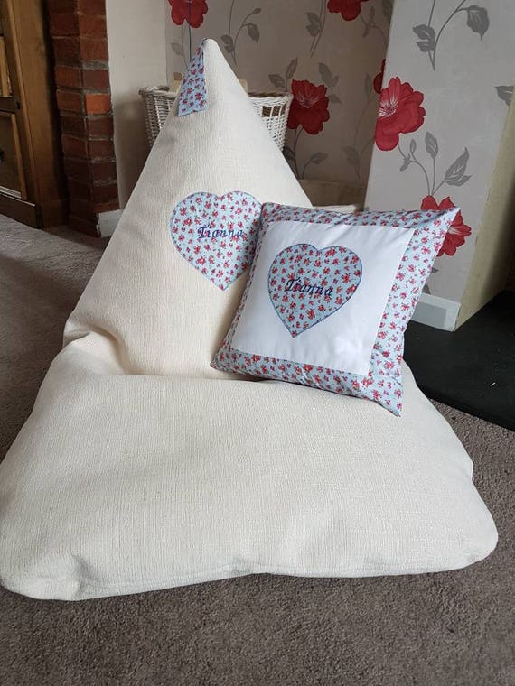 personalised baby bean bag chair