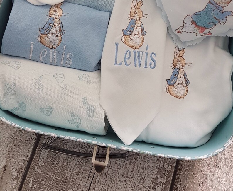 Peter Rabbit Baby personalised baby gift set new baby gift Etsy
