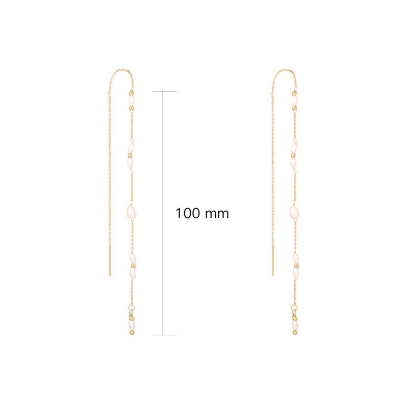 Pearl ear chain