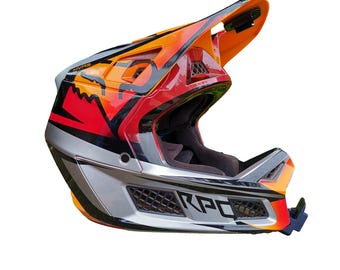 Soporte de mentón para cascos FOX Rampage Pro Carbon