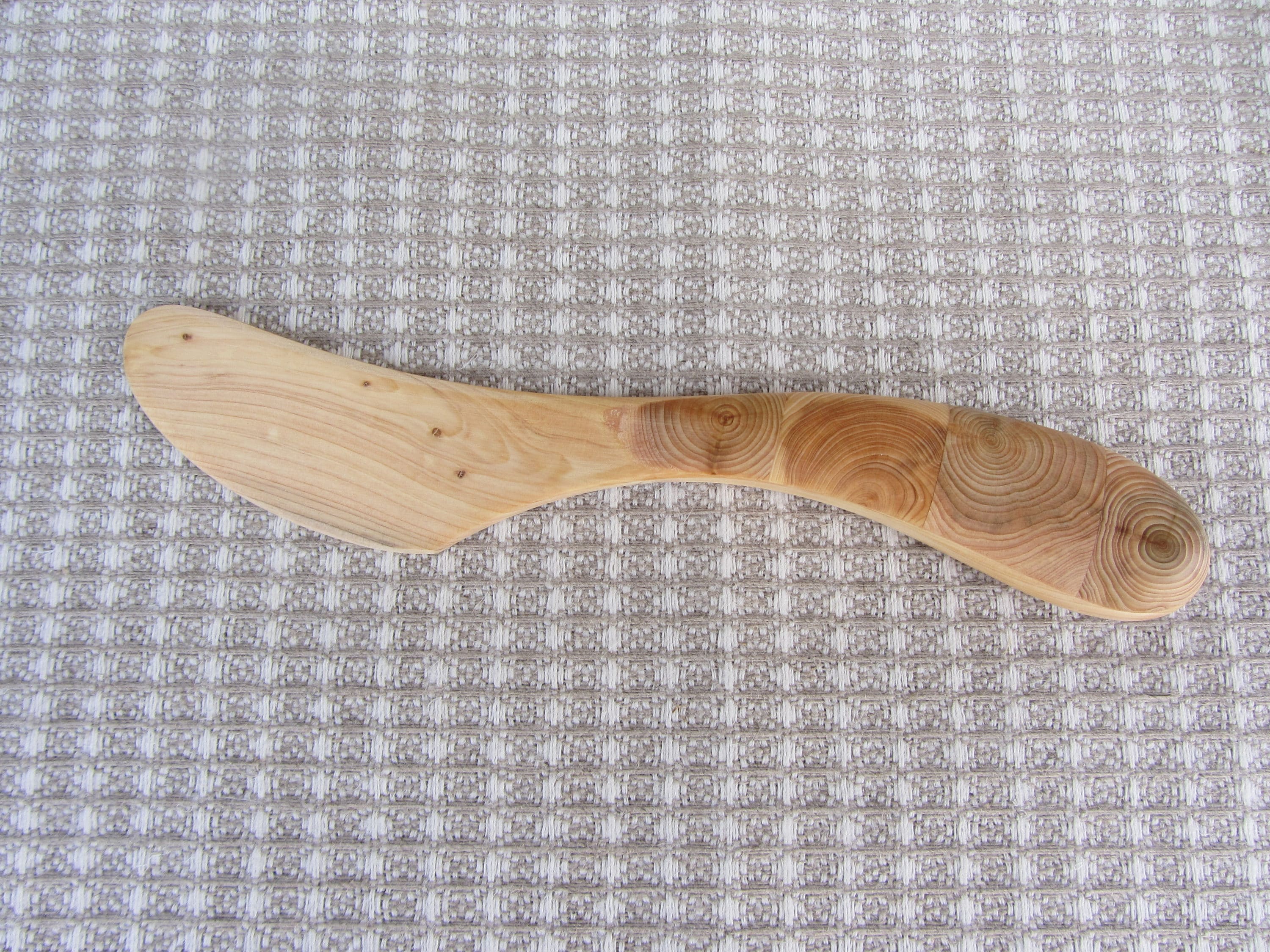 Juniper wood butter knife wood butter knife wooden utensils Etsy
