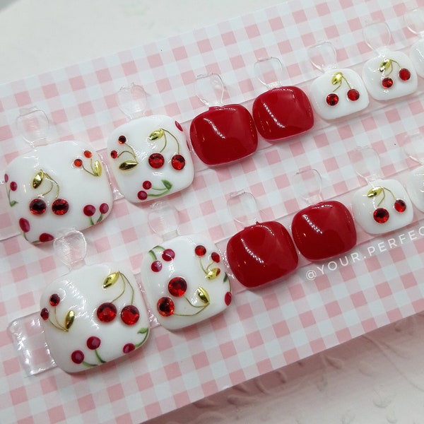 Press on Nails Toe Etsy