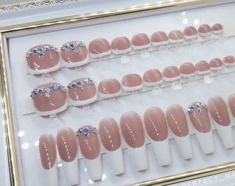 Press on nails, press on toe nails, toes nails, false nails, fake nails