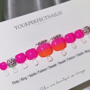 Press on toe nails | Press on toe | Toe nails | Toe press on nails | Press on nails | Press on nails pedicure
