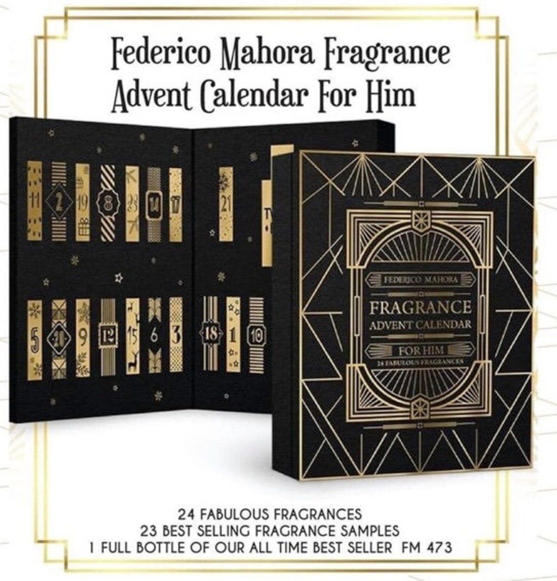 Mens Fragrance Christmas Advent Calendar - Etsy