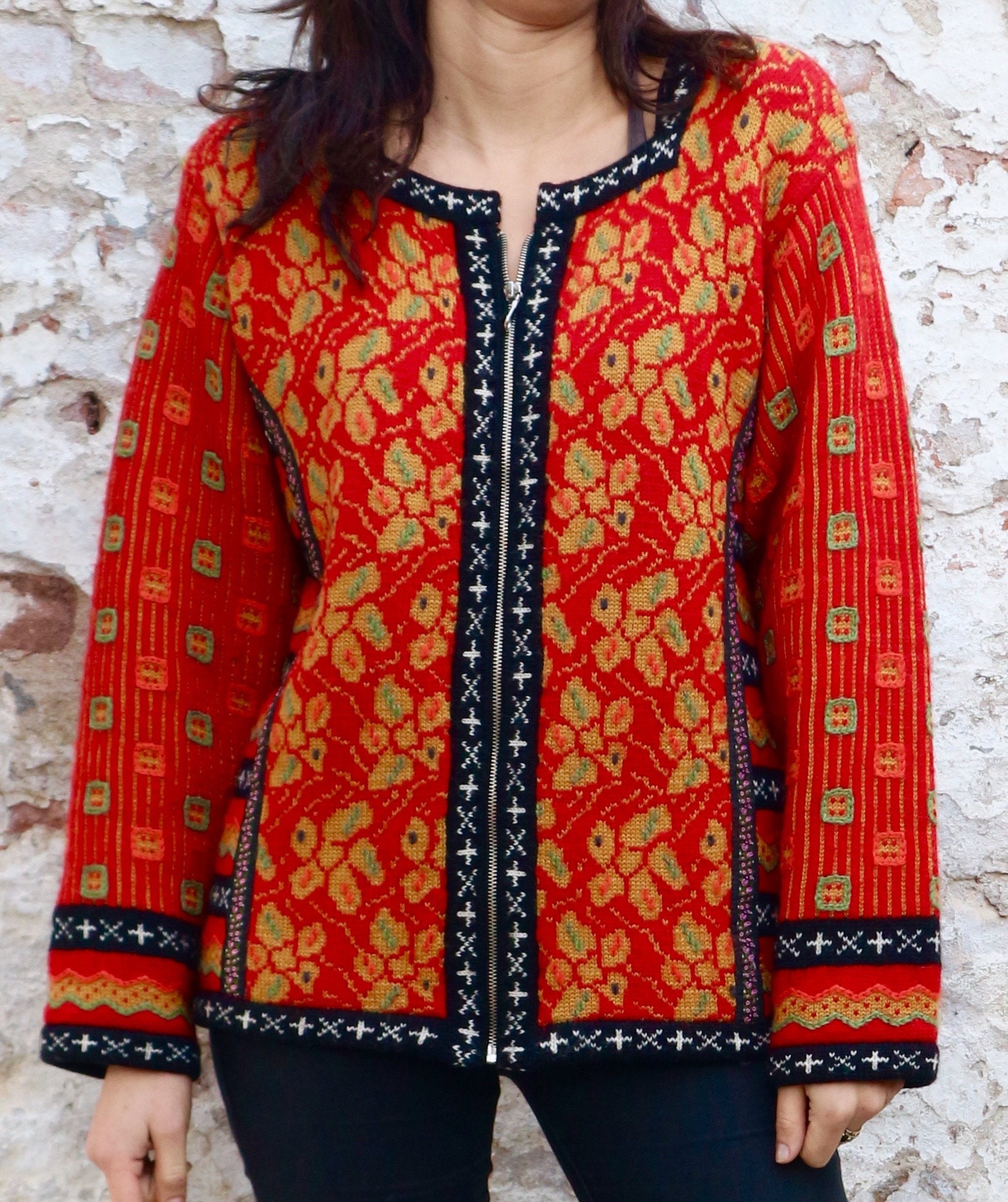 new woolen blouse design